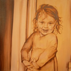 Penpaints Portret Sterre Olieverf Op Doek 60x60cm Apd2007