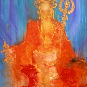 Penpaints Schilderij ‘Guru Rinpoche’ Cobra Op Doek  160×110 Apd2013